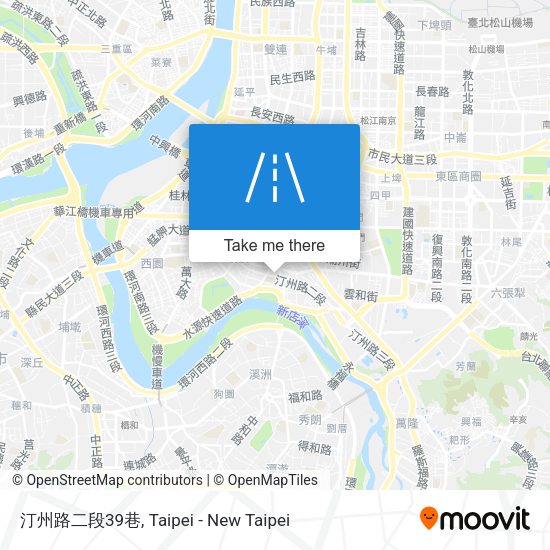 汀州路二段39巷 map