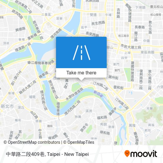 中華路二段409巷地圖