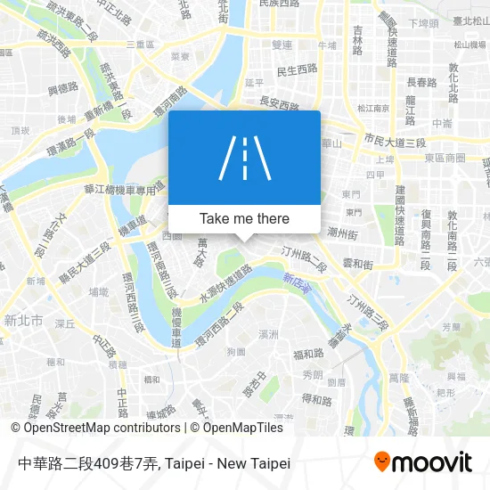 中華路二段409巷7弄地圖