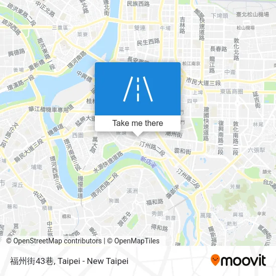 福州街43巷地圖