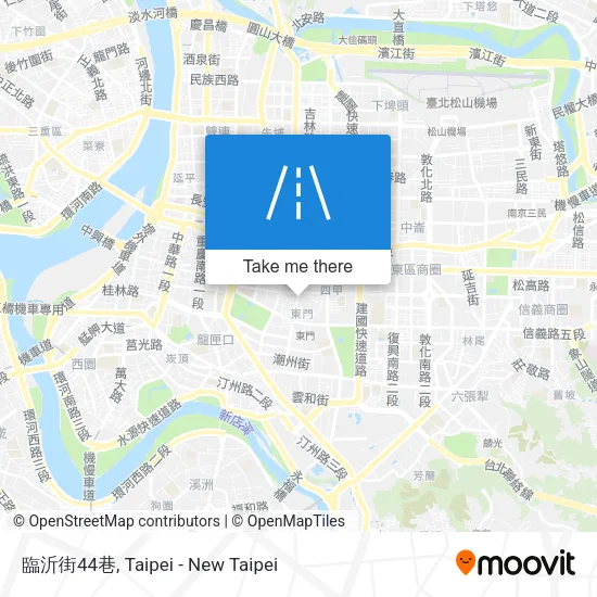 臨沂街44巷地圖