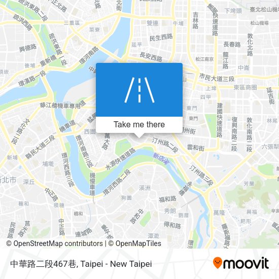 中華路二段467巷地圖