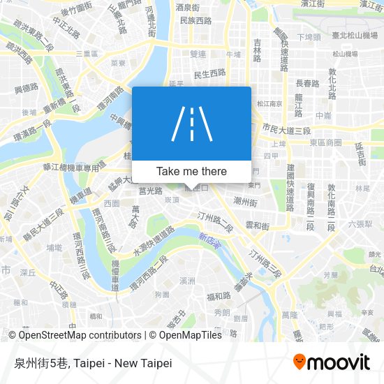 泉州街5巷 map