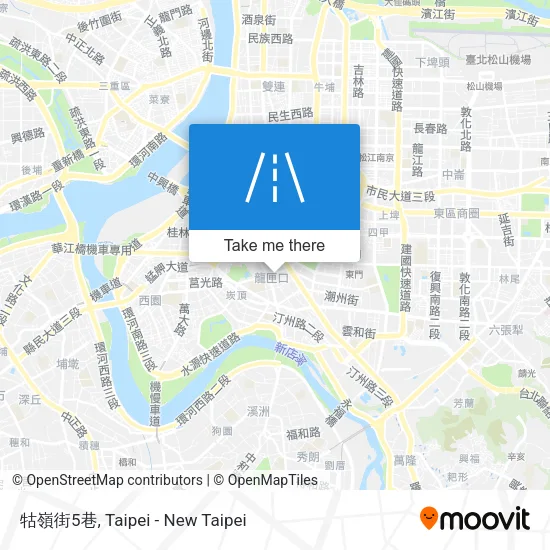 牯嶺街5巷 map