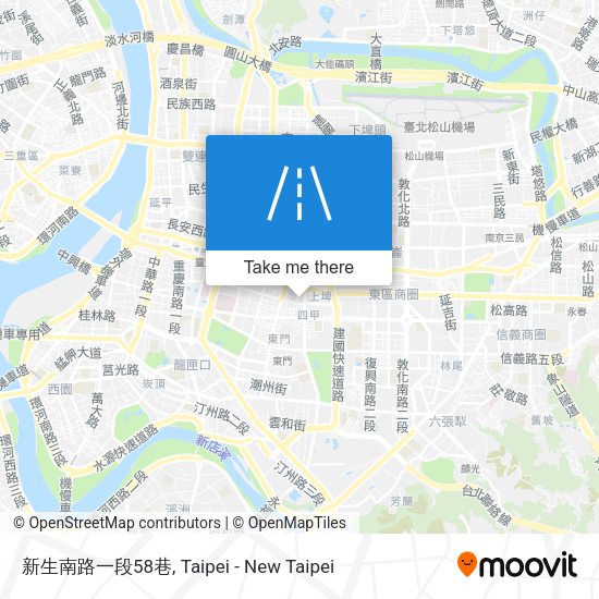 新生南路一段58巷 map