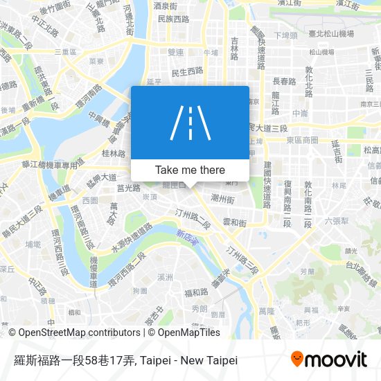 羅斯福路一段58巷17弄 map