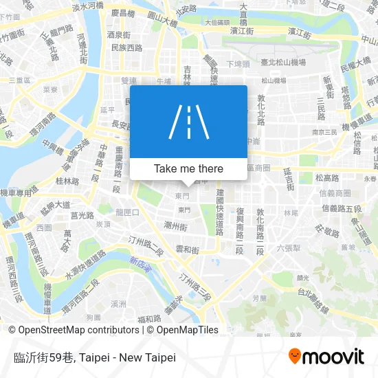 臨沂街59巷地圖