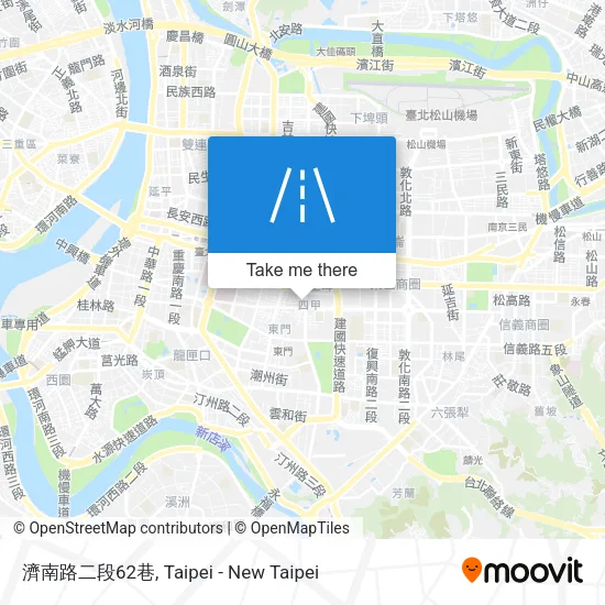 濟南路二段62巷 map