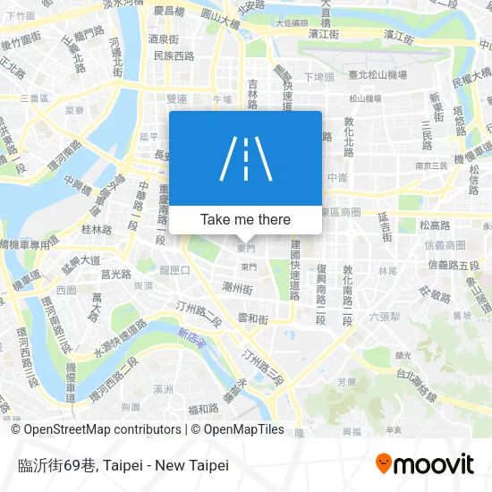 臨沂街69巷地圖