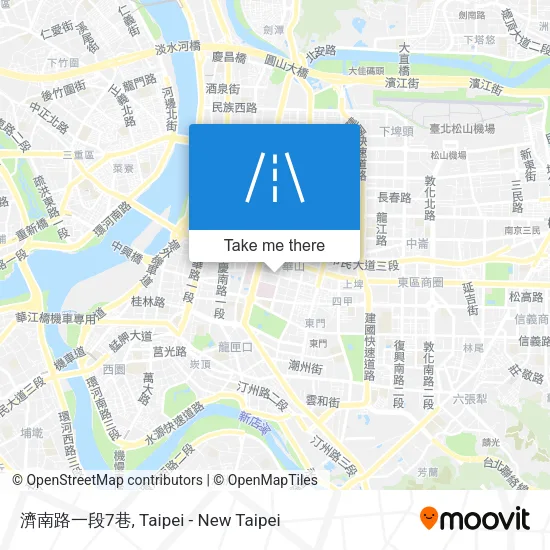 濟南路一段7巷地圖