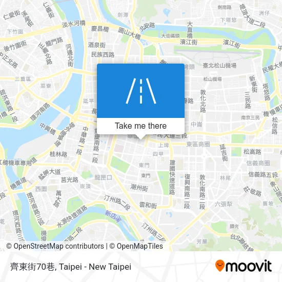 齊東街70巷 map