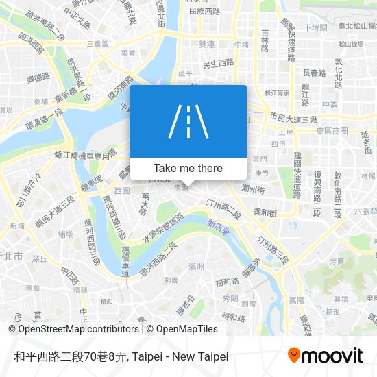 和平西路二段70巷8弄 map