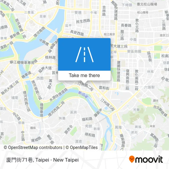 廈門街71巷 map