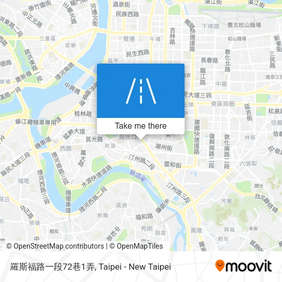羅斯福路一段72巷1弄地圖