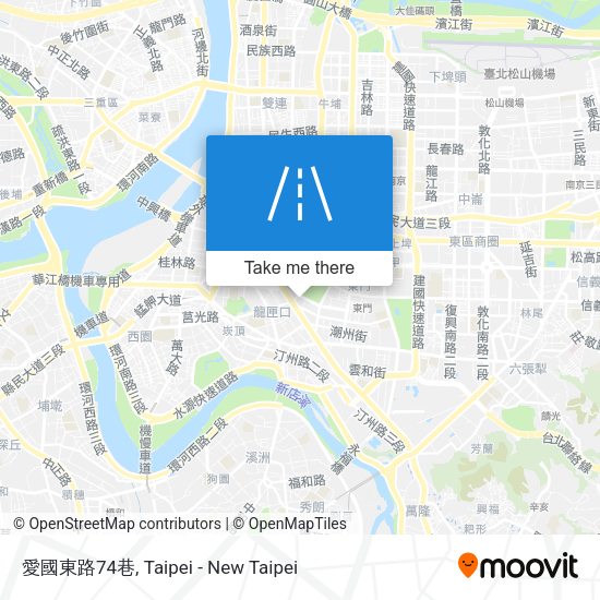 愛國東路74巷地圖