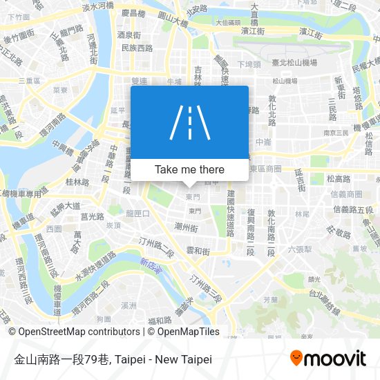 金山南路一段79巷 map