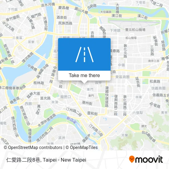 仁愛路二段8巷地圖