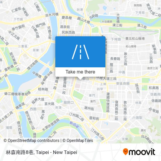 林森南路8巷 map