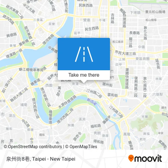 泉州街8巷 map