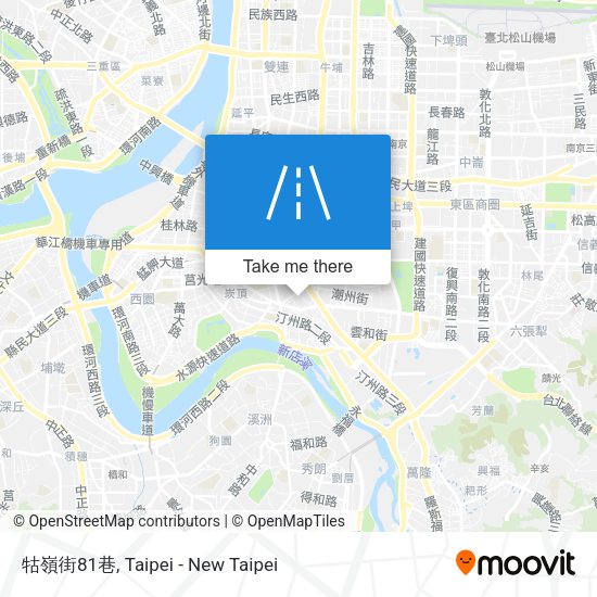 牯嶺街81巷 map
