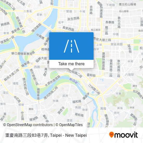 重慶南路三段83巷7弄 map