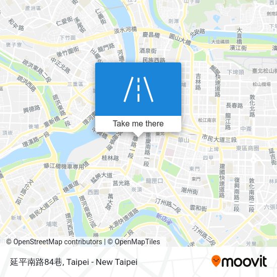 延平南路84巷地圖