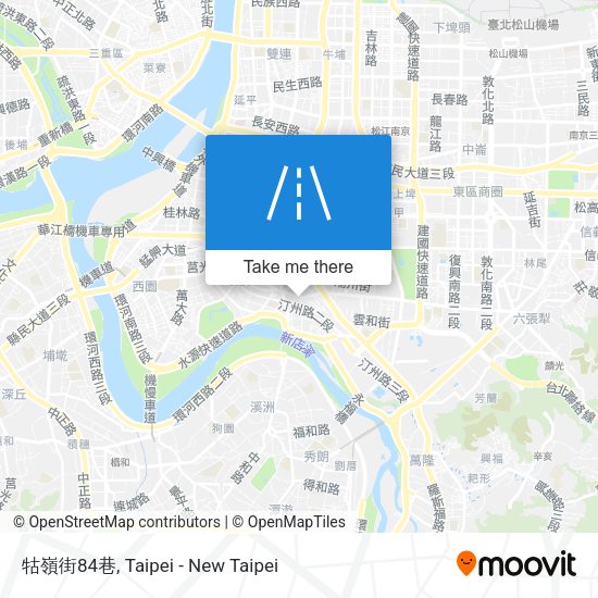 牯嶺街84巷 map