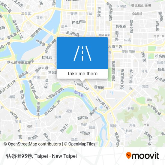 牯嶺街95巷 map