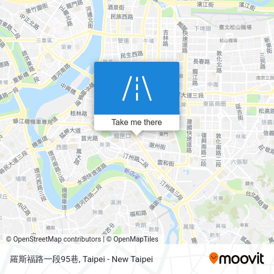 羅斯福路一段95巷 map