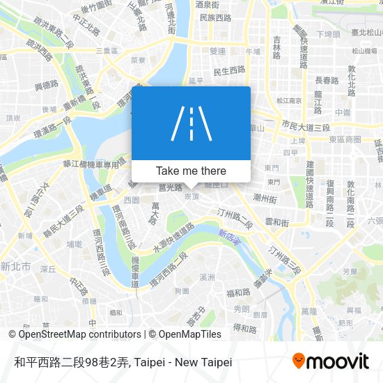 和平西路二段98巷2弄 map