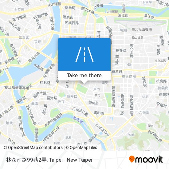 林森南路99巷2弄地圖