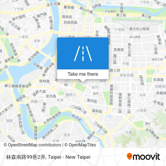 林森南路99巷2弄地圖