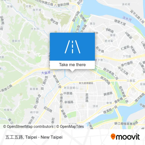 五工五路 map
