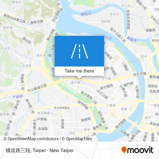 國道路三段 map