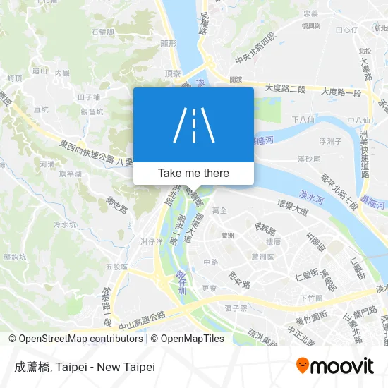 成蘆橋 map