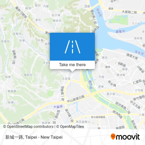 新城一路 map
