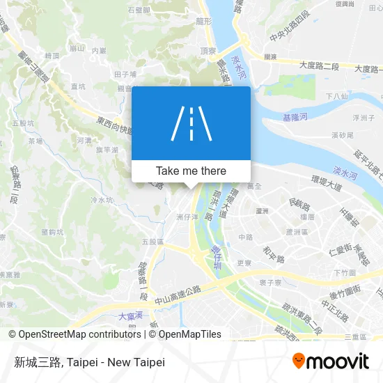 新城三路 map