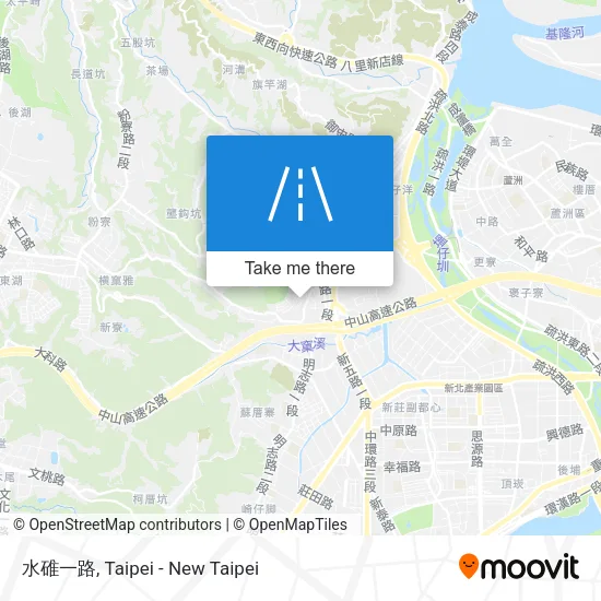 水碓一路 map