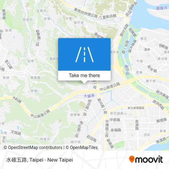 水碓五路 map