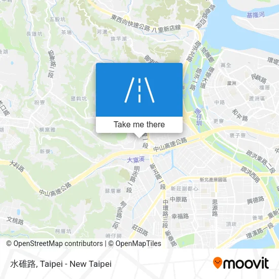 水碓路 map