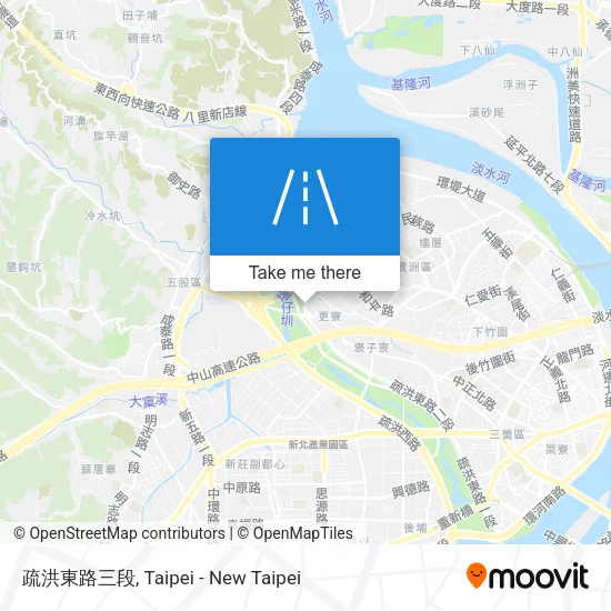 疏洪東路三段 map