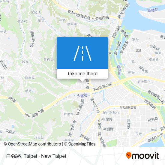 自強路地圖