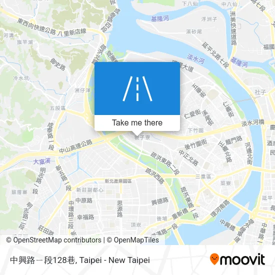 中興路ㄧ段128巷地圖