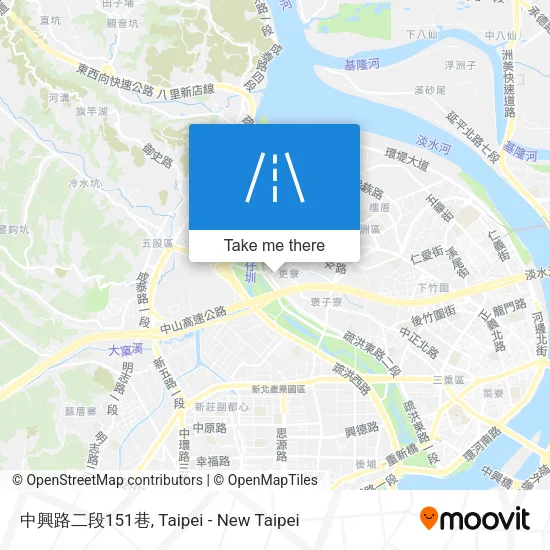 中興路二段151巷地圖