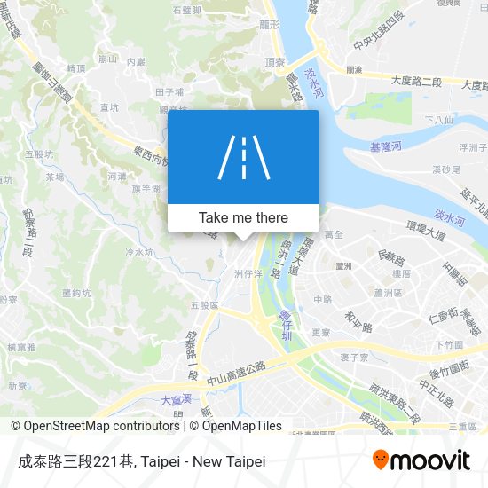 成泰路三段221巷地圖