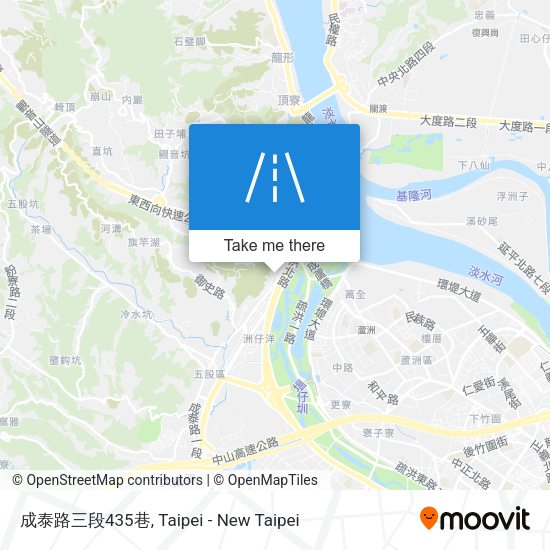成泰路三段435巷地圖