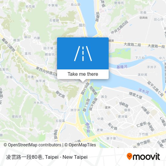 凌雲路一段80巷 map