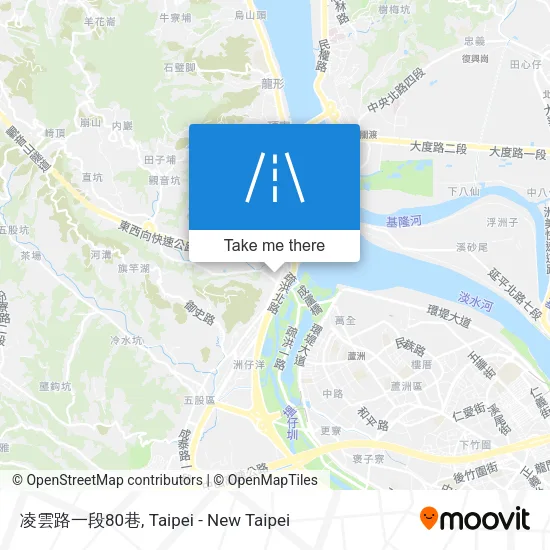 凌雲路一段80巷 map
