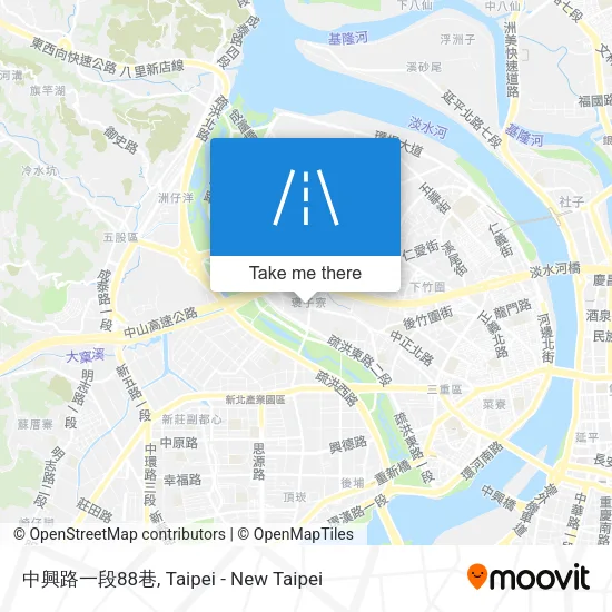 中興路一段88巷地圖
