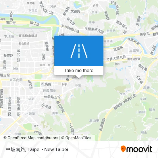 中坡南路地圖